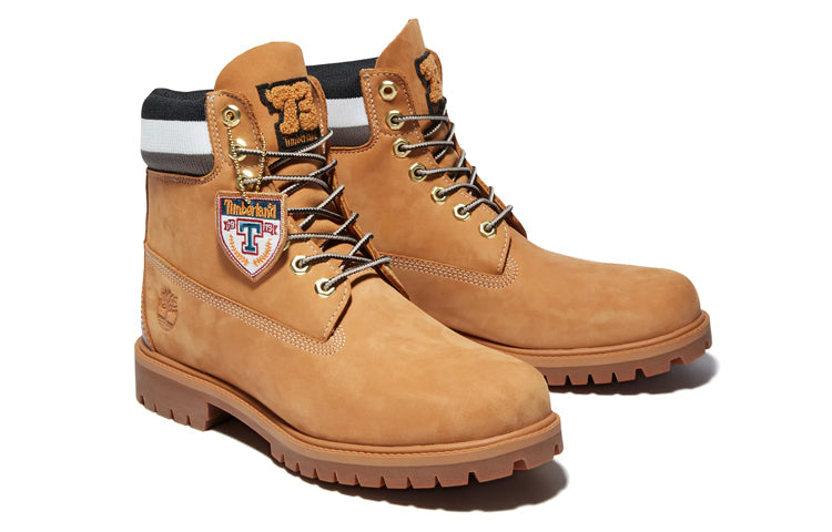 Timberland Heritage 6 Inch Waterproof Boot 'Wheat Nubuck with Black' A2GYX231