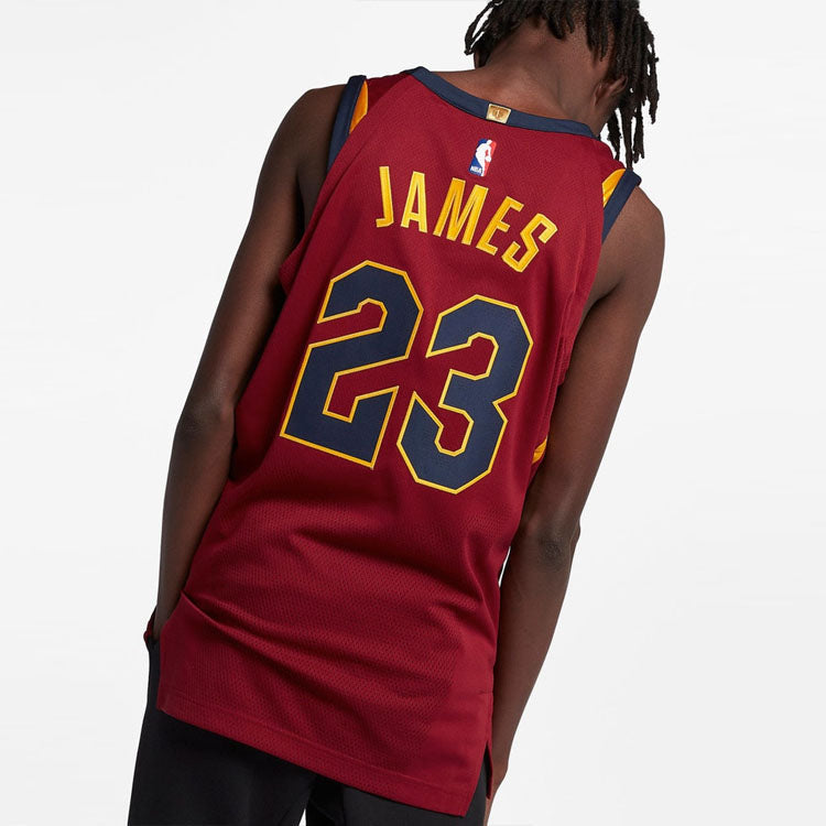 Nike Lebron James Cleveland Cavaliers Icon Edition Authentic AU Red 863018-677