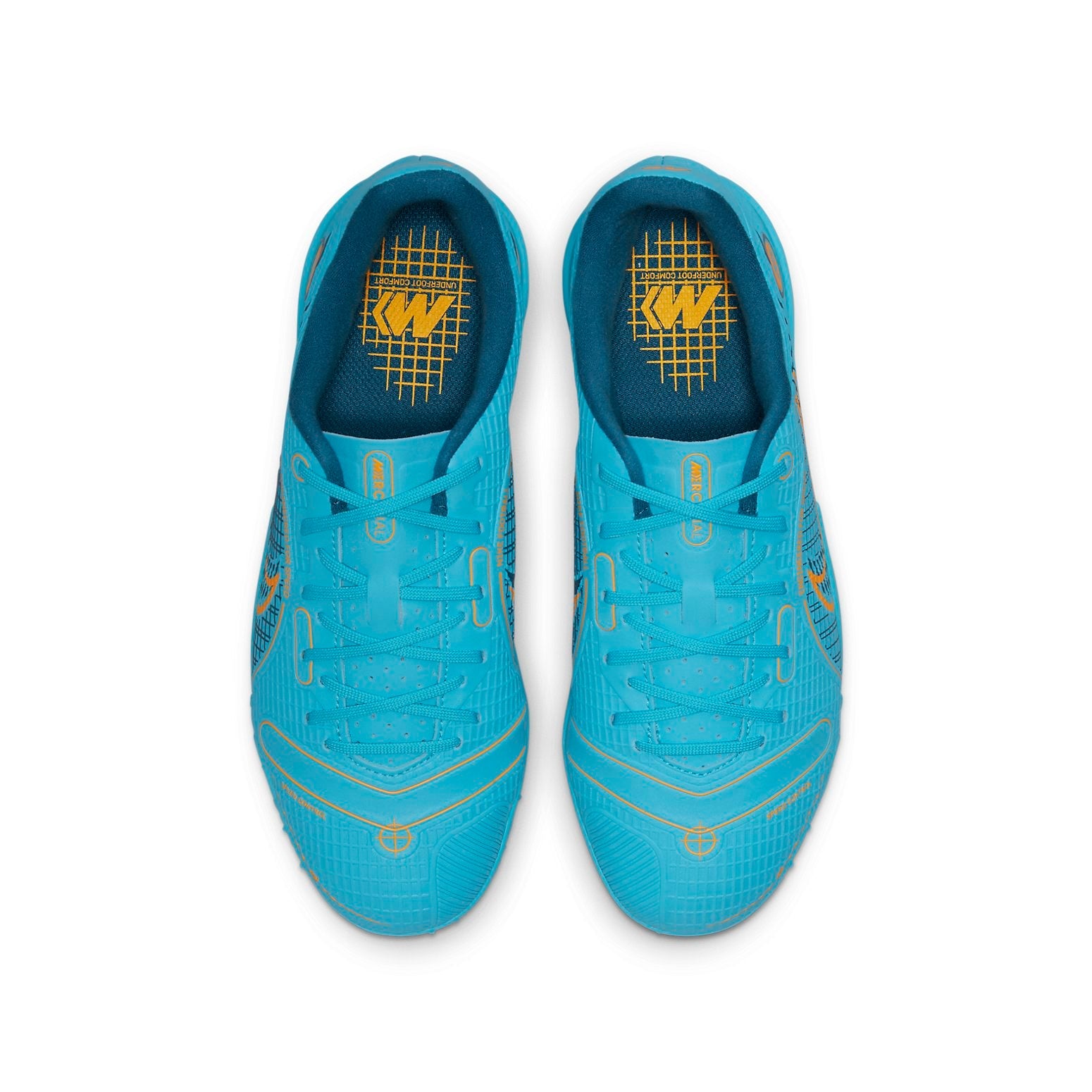 (GS) Nike JR. Mercurial Vapor 14 Academy TF 'Blue White' DJ2863-484
