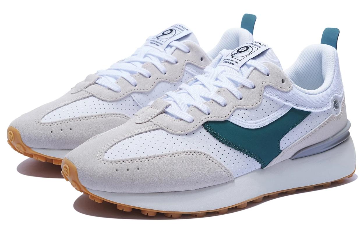 Li-Ning Cosmos Classic Shoes 'White Teal' AGCT047-1
