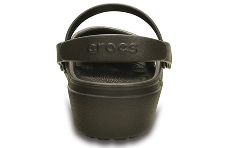 (WMNS) Crocs Classic Clog Beach Coffee Sandals 202494-206