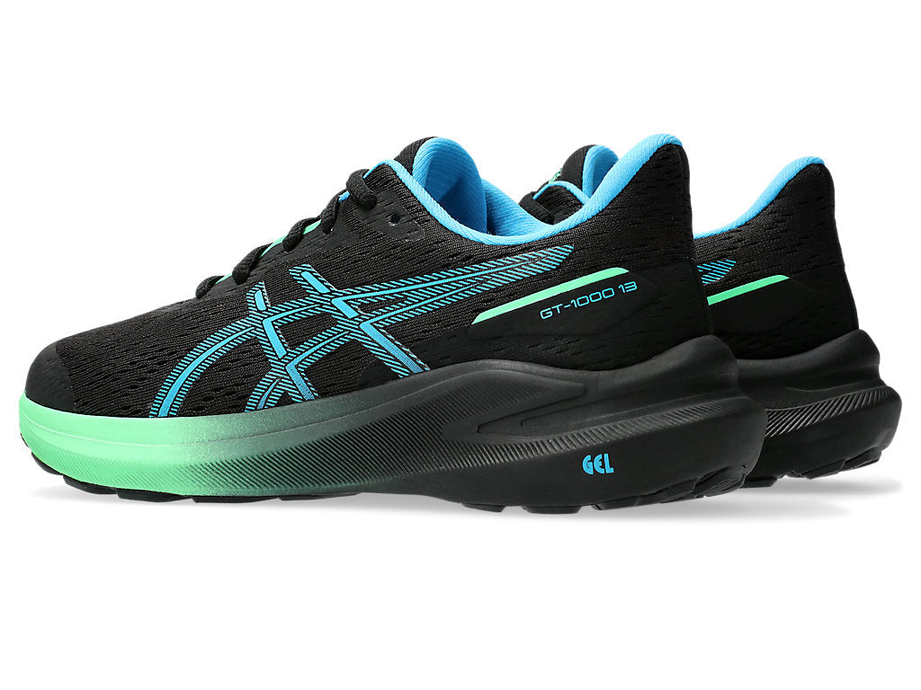 (GS) ASICS GT-1000 13 'Black Green' 1014A343-001