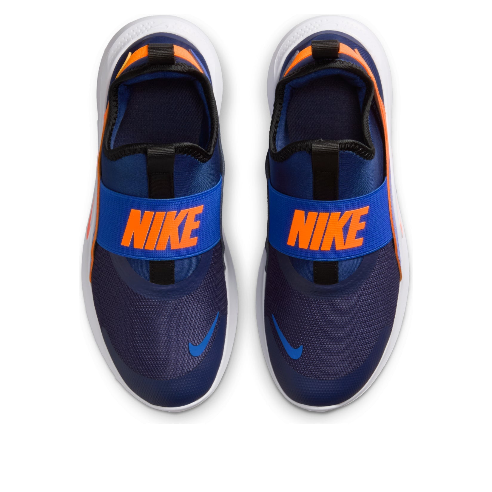 (GS) Nike Flex Runner 4 'Midnight Navy Total Orange Royal' IF2893-401