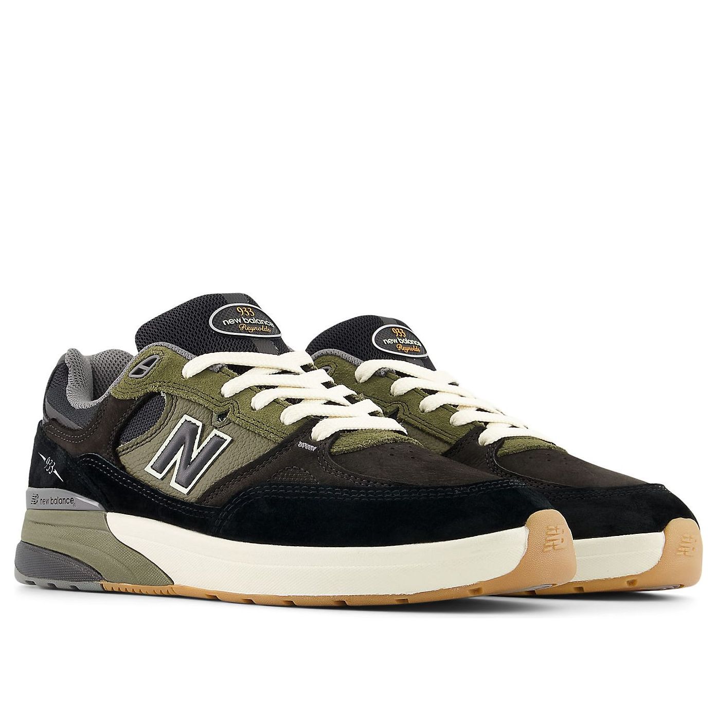 New Balance Numeric 933 'Andrew Reynolds Black Olive' NM933BST