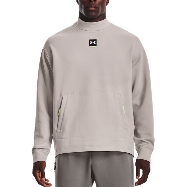 Under Armour Summit Knit Mock Fleece Top 'Grey' 1373799-592