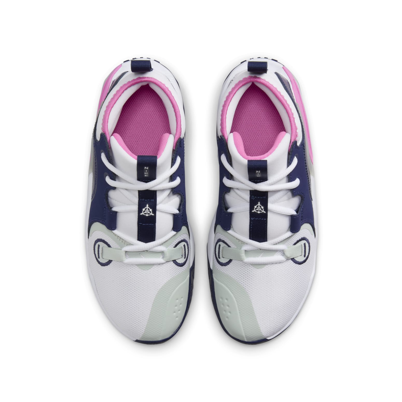 (GS) Nike Air Zoom Crossover 2 'White Midnight Navy Pink' FB2689-102