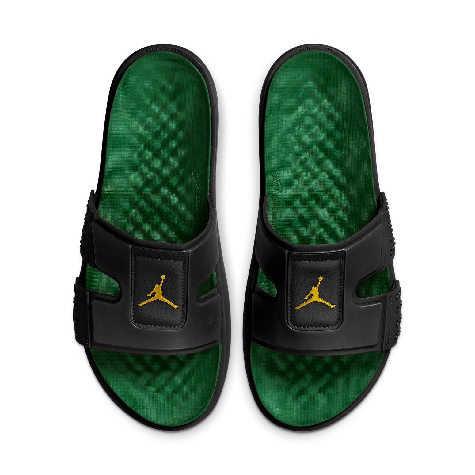 Air Jordan Hydro 8 Sandals Black/Green CD2803-007