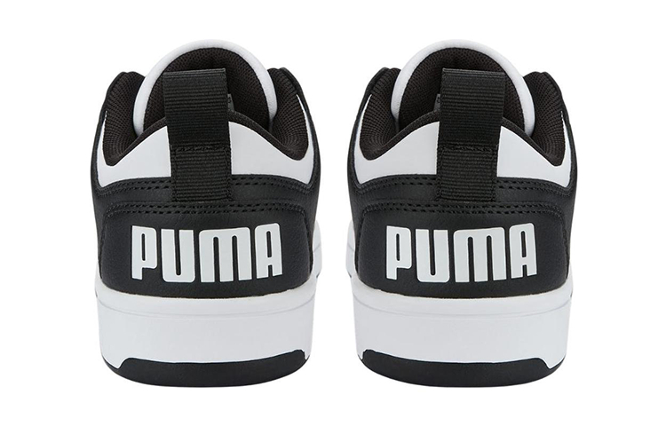 (GS) PUMA Rebound Lay-Up Lo 'White Black' 370490-16