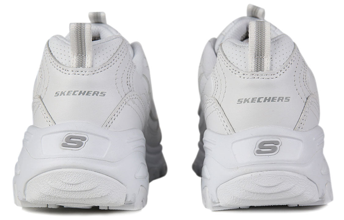 (WMNS) Skechers D Lites Casual Daddy Shoes White 66666248-WHT