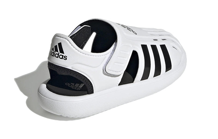 (GS) adidas Summer Closed Toe Water Sandal 'White Black' GW0387