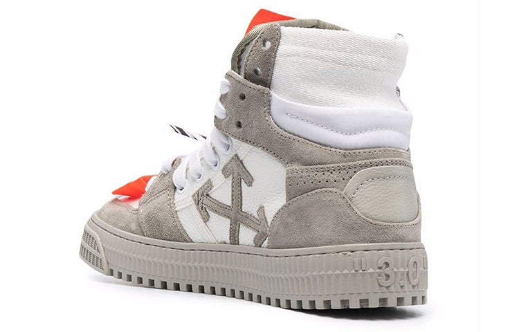 (WMNS) Off-White Off Court 3.0 High-Top Sneakers 'Grey Orange White' OWIA112F21LEA0010161