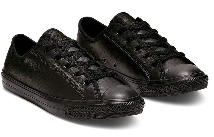 (WMNS) Converse Chuck Taylor All Star Dainty Leather Low Top Black Samurai 564986C