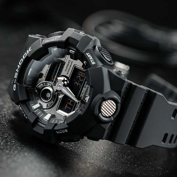 CASIO G-Shock Analog-Digital 'Black' GA-710-1APR
