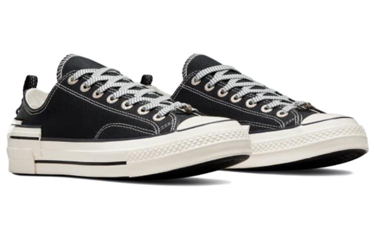 Converse Chuck 70 Hacked Heel Shoes 'Black White' A07984C