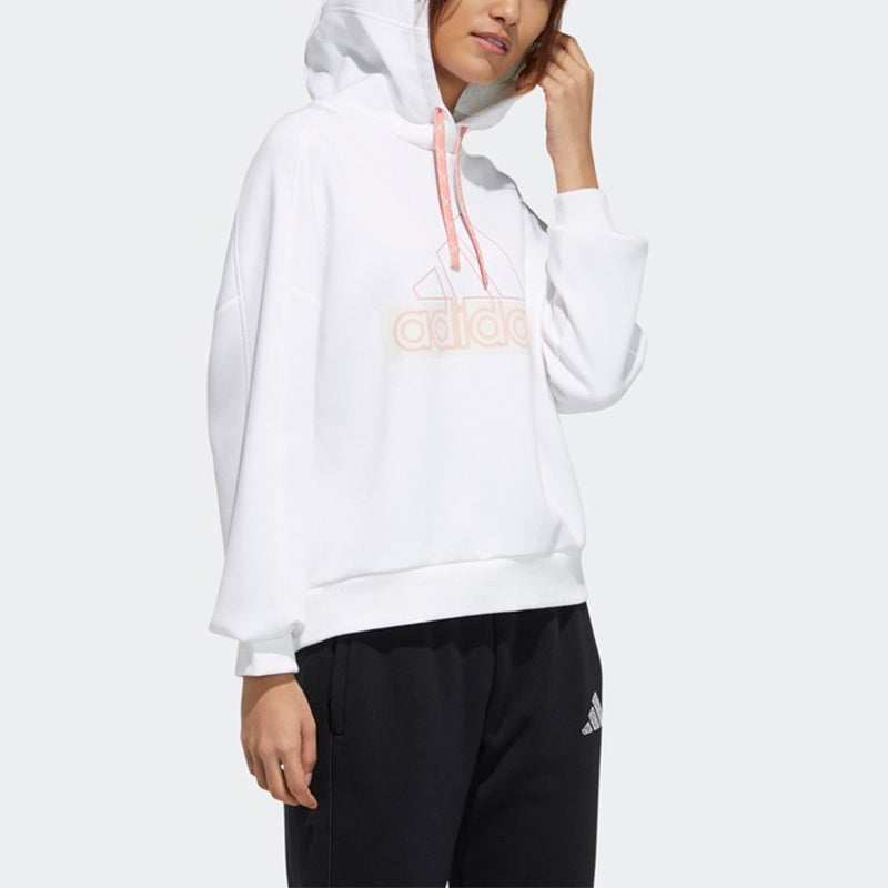 (WMNS) adidas Str Sweat Hoodies 'White' GP0722