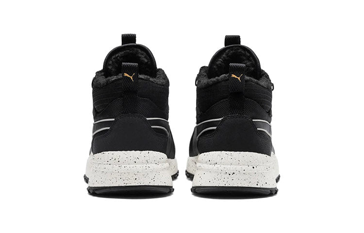 PUMA Pacer Next Sb Wtr Mid-Cut Running Shoes Black/White 366936-01