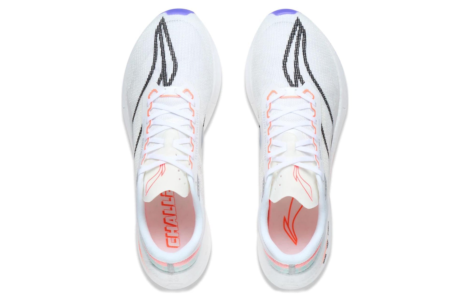 Li-Ning Feidian 3 Challenger 'White Purple' ARMT037-4