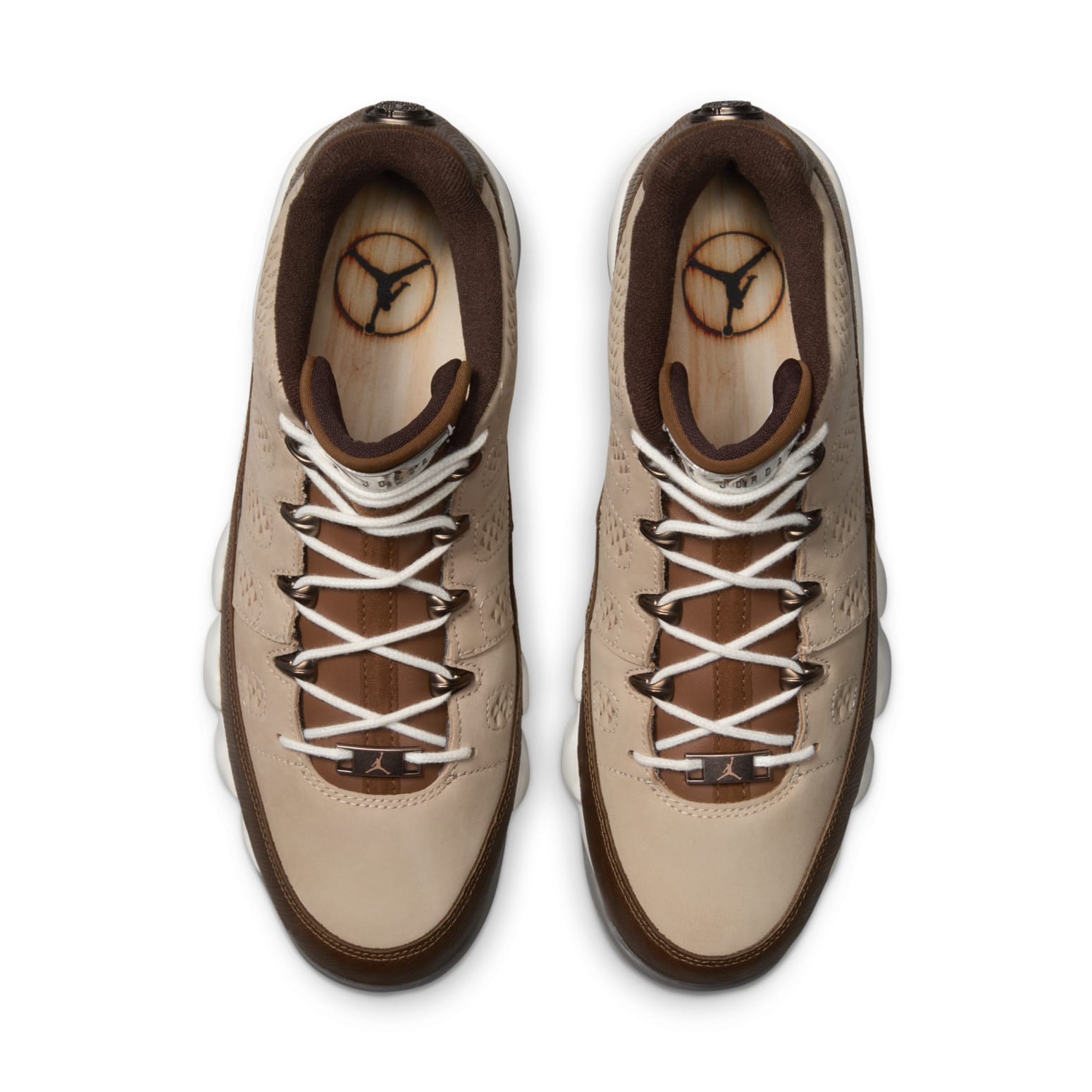 Air Jordan 9 Retro Low Golf 'Happy Life Wood Woodgrain' FN6929-200