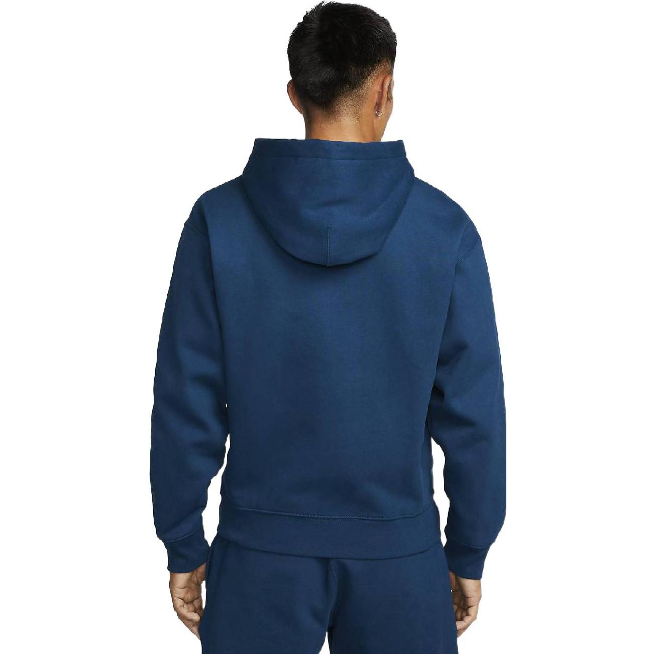 Nike fleece zipped hooded jacket 'Blue' DR0404-460