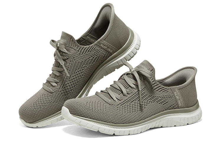 (WMNS) Skechers Slip-ins Virtue - Divinity 'Natural Brown' 104421-TPE