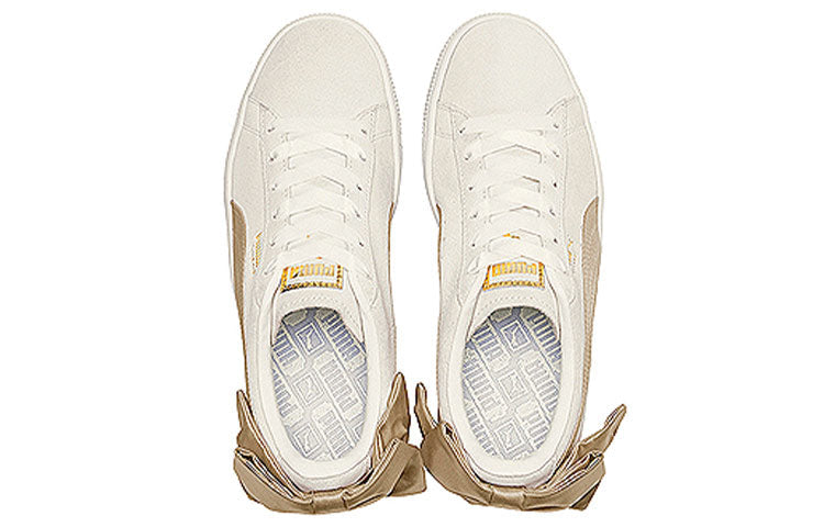 (WMNS) PUMA Suede Bow Varsity 'Pink Gold' 367732-03