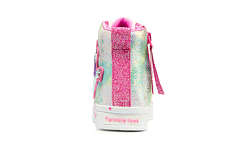(GS) Skechers TWI-Lites 2.0 Sneaker 'Green Pink White' 314439L-PKMT