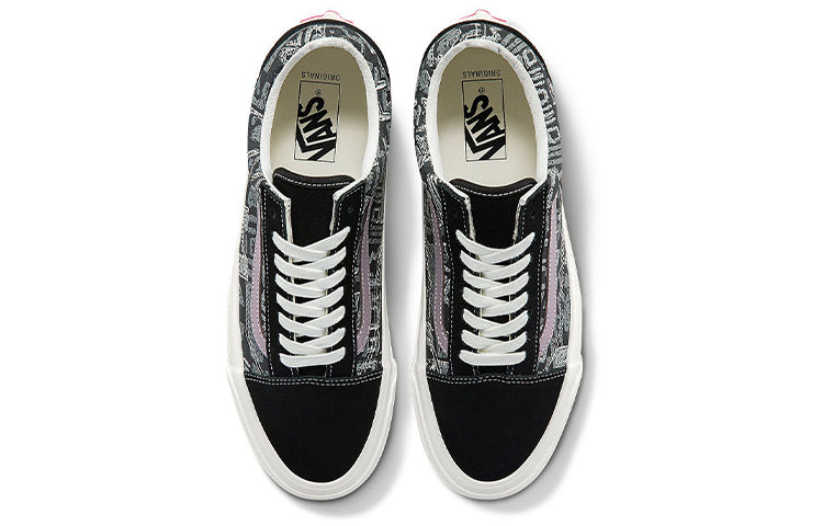 Vans Vault OG Old Skool LX 'Black Grey White' VN0A4P3X92M