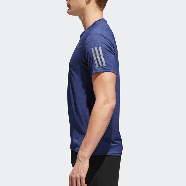 adidas Rs Cooler Ss M Running Sports Short Sleeve Blue CE7264
