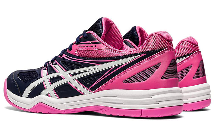 (WMNS) ASICS Court Break 2 Running Shoes Pink/Blue 1073A013-400