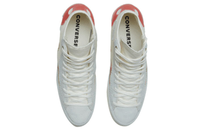 (WMNS) Converse Chuck Taylor All Star Sasha High Top Canvas Le Egret Red 565003C