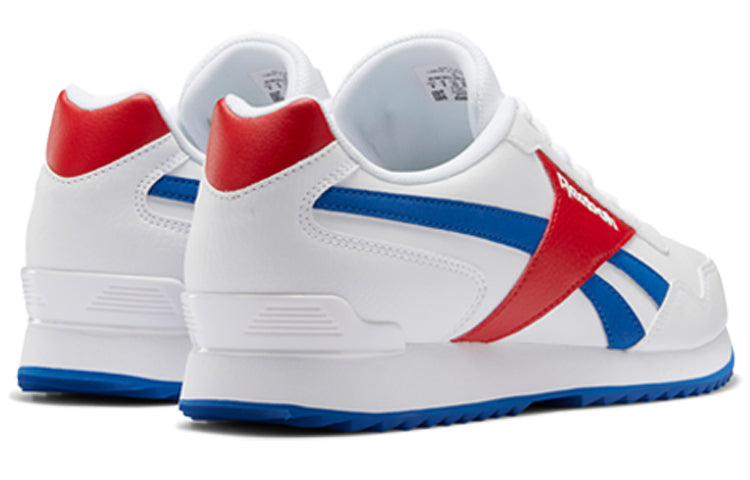 Reebok Royal Glide Ripple Clip Running Shoes 'White Blue Red' FW0853