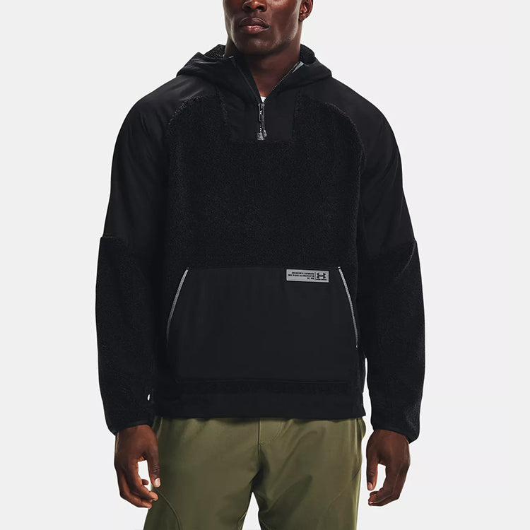 Under Armour Mission Boucle Anorak Hoodie 'Black' 1366094-001