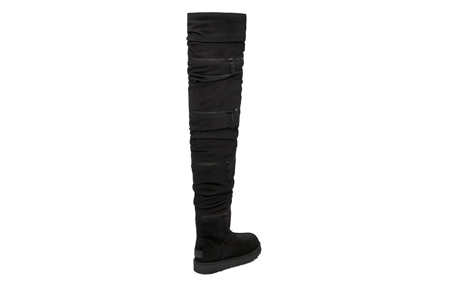 (WMNS) UGG Classic Ultra Ultra Tall Boots 'Black' 1131991-BLK