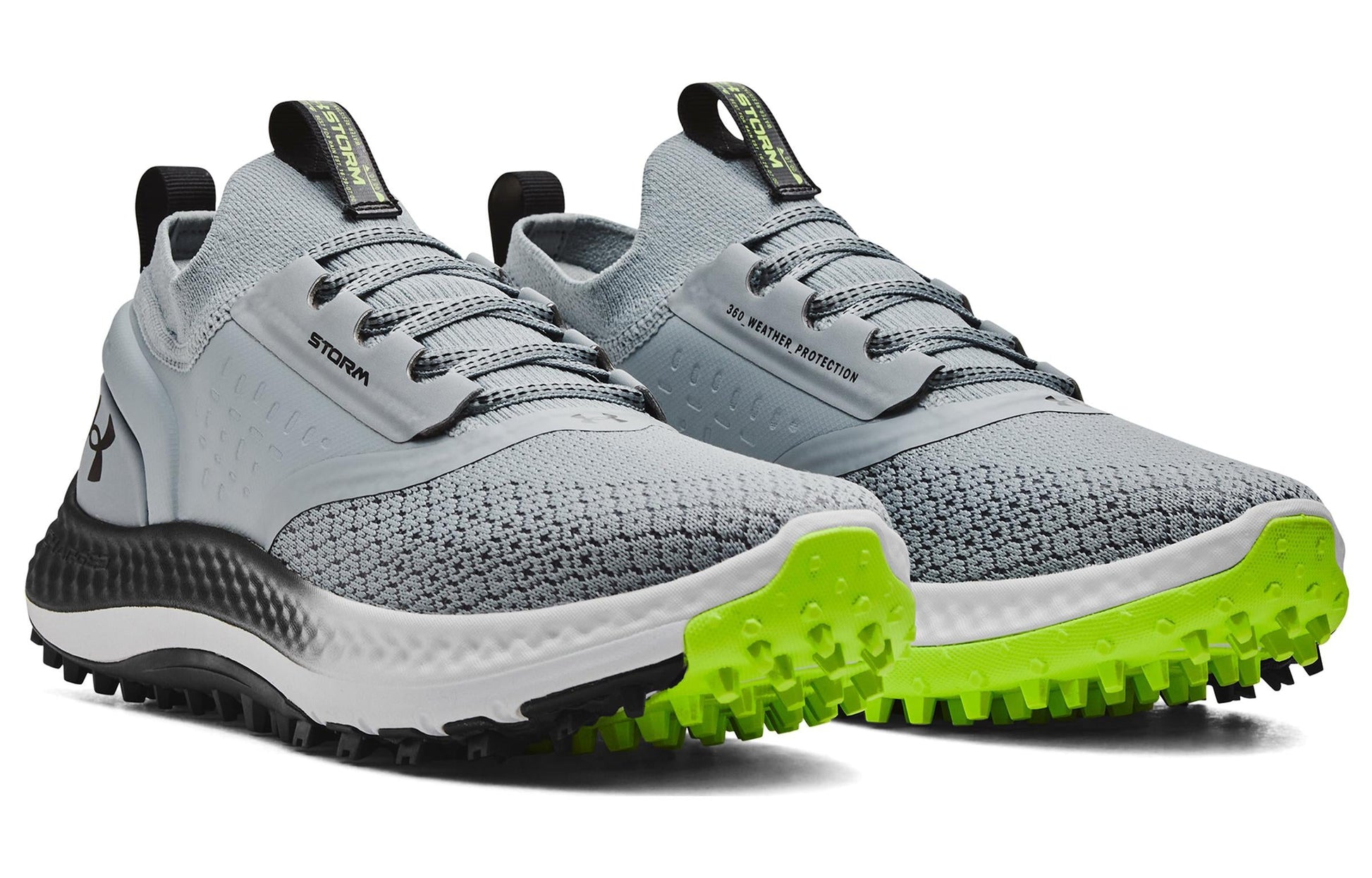 Under Armour Charged Phantom SL Golf Shoes 'Grey Green' 3026400-400