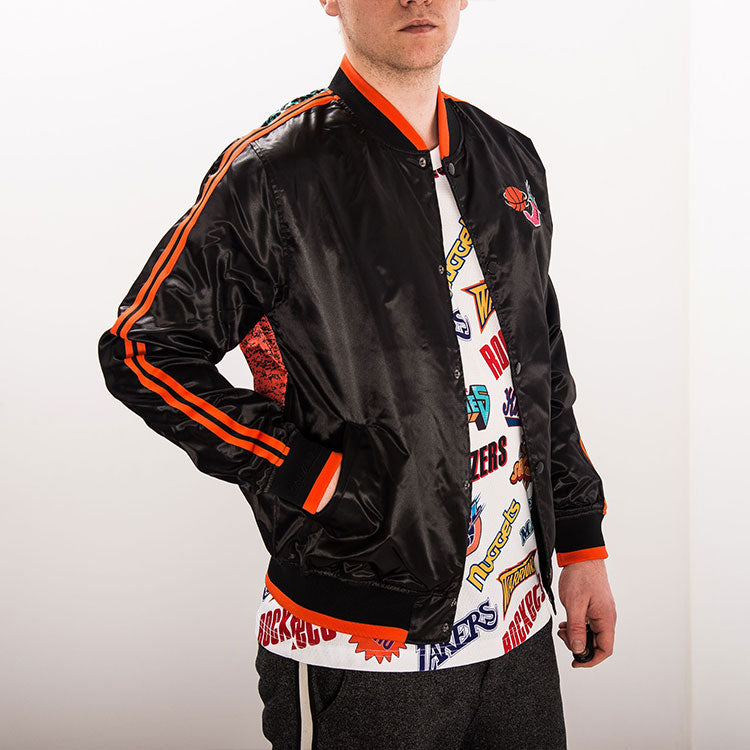 Mitchell & Ness x NBA All-star East 1996 Satin Jacket 'Black' STJKNG18272-ASEBLCK196