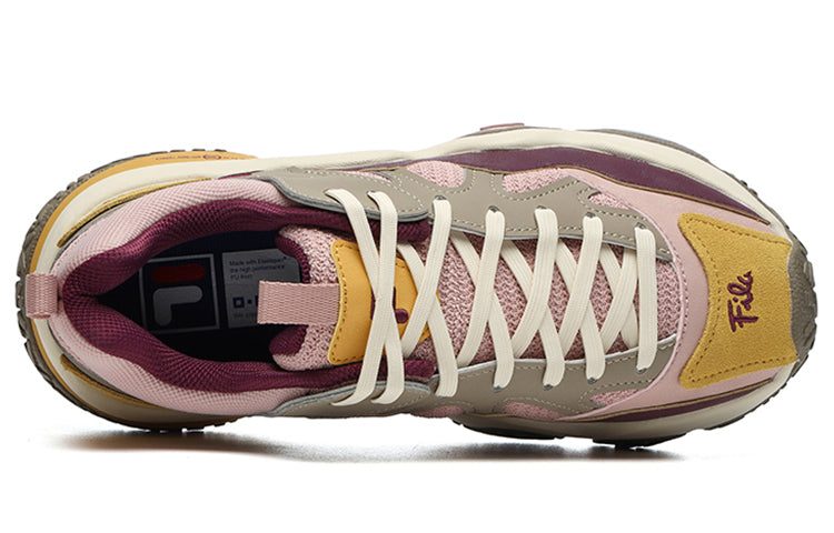 (WMNS) FILA FUSION Sdud Sneakers 'Pink Beige' T12W219201FMS