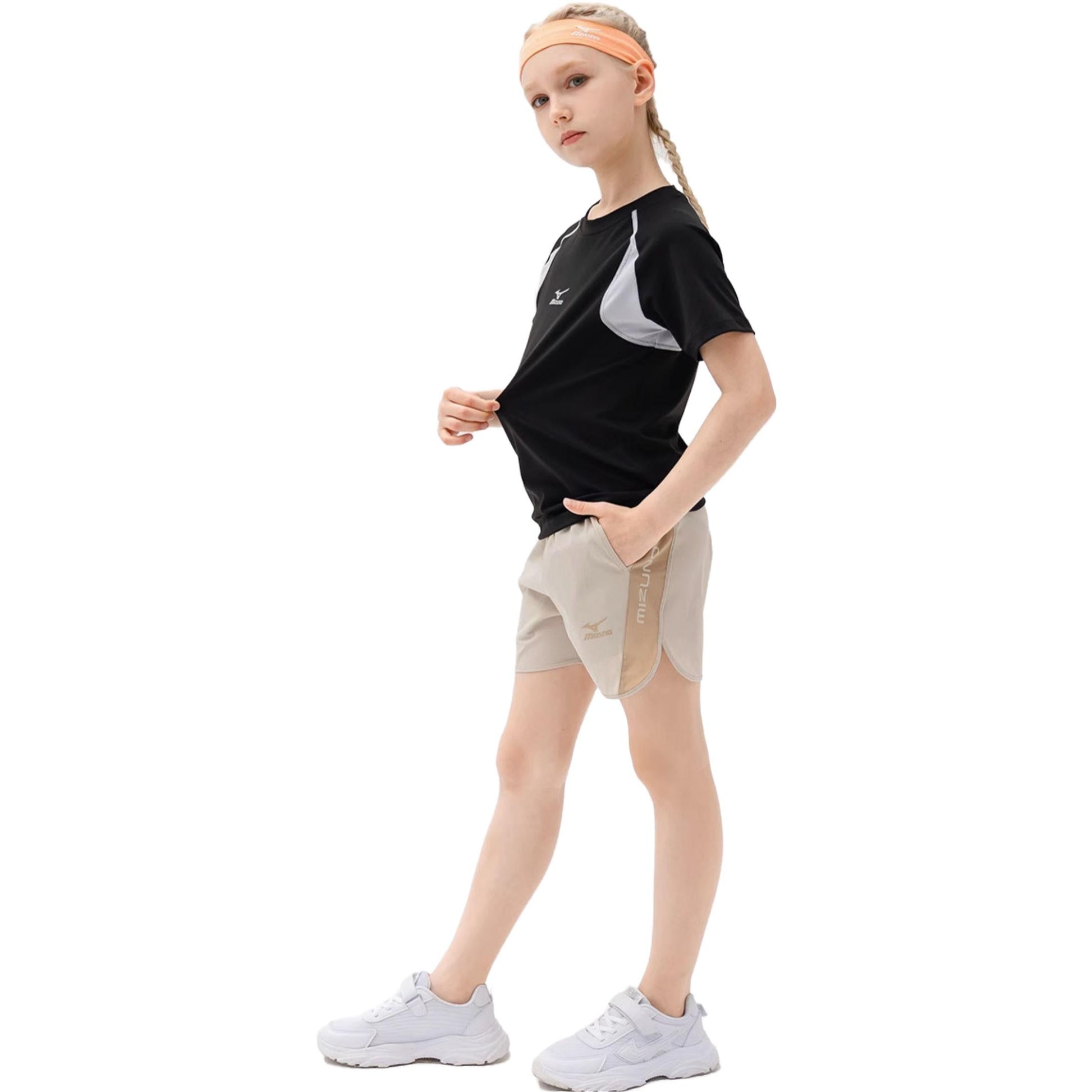 (GS) Mizuno Sportwear Shorts 'Black' 32CF3458