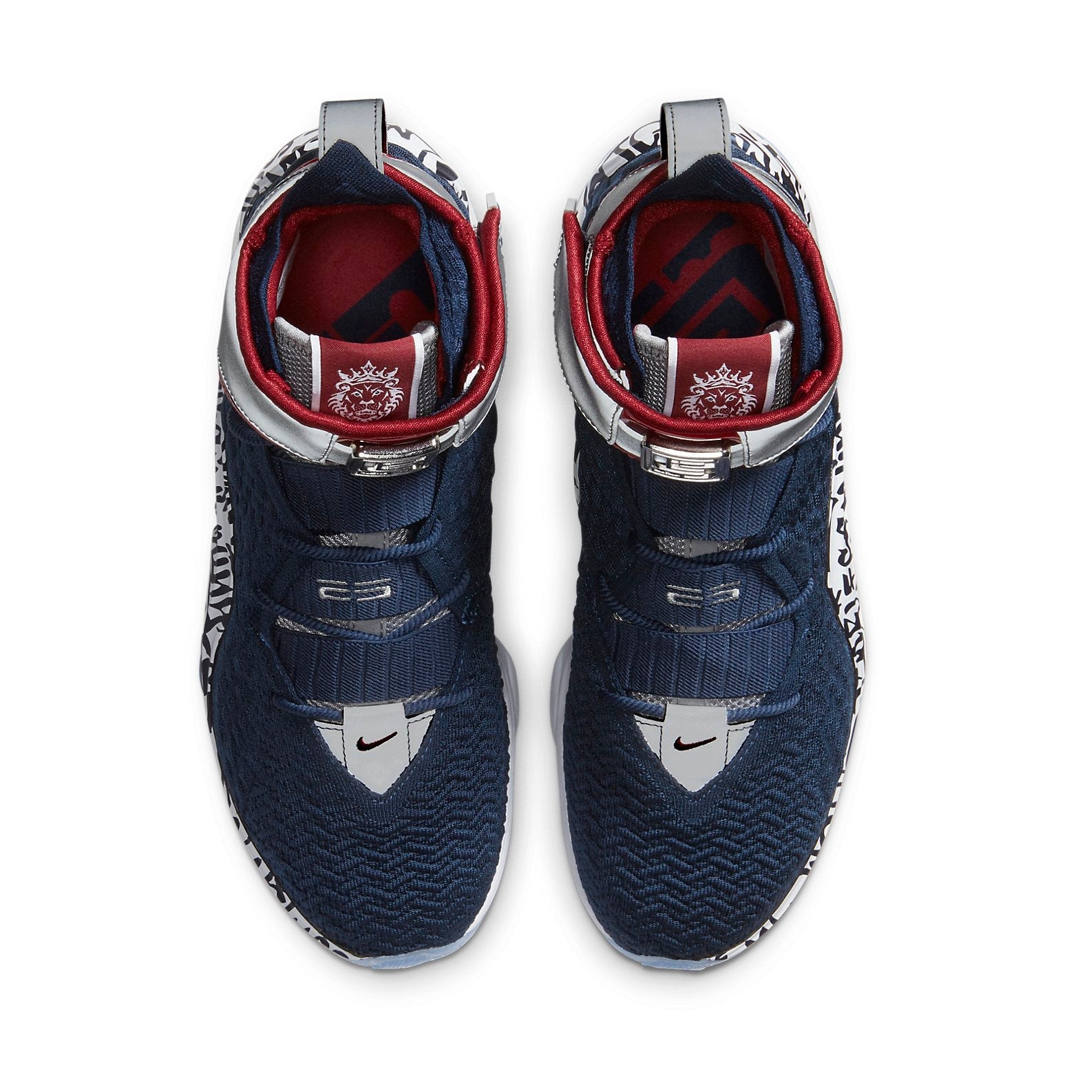 Nike LeBron 17 'LeBron 4 Cold Blue Graffiti' CT6047-400