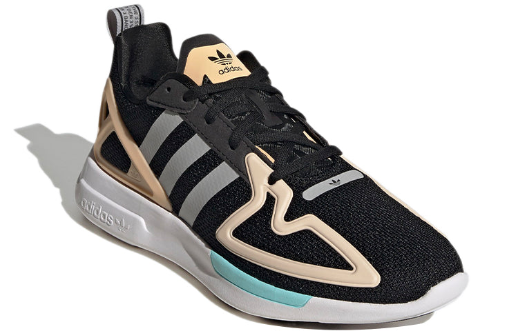 (WMNS) adidas ZX 2K Flux 'Black Glow Orange' FY0608