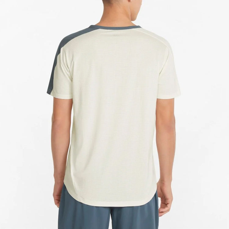 PUMA x First Mile Short Sleeve Running Tee 'White' 521410-65