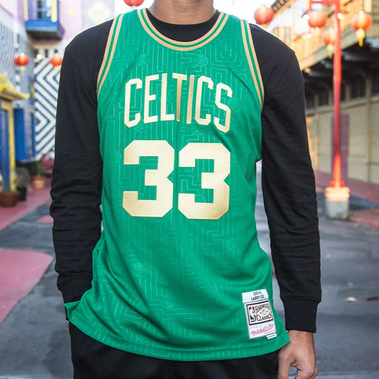 Mitchell & Ness NBA Swingman Jersey 'Boston Celtics - Larry Bird 1986-87' SMJYBW19065-BCEGREN86LBI