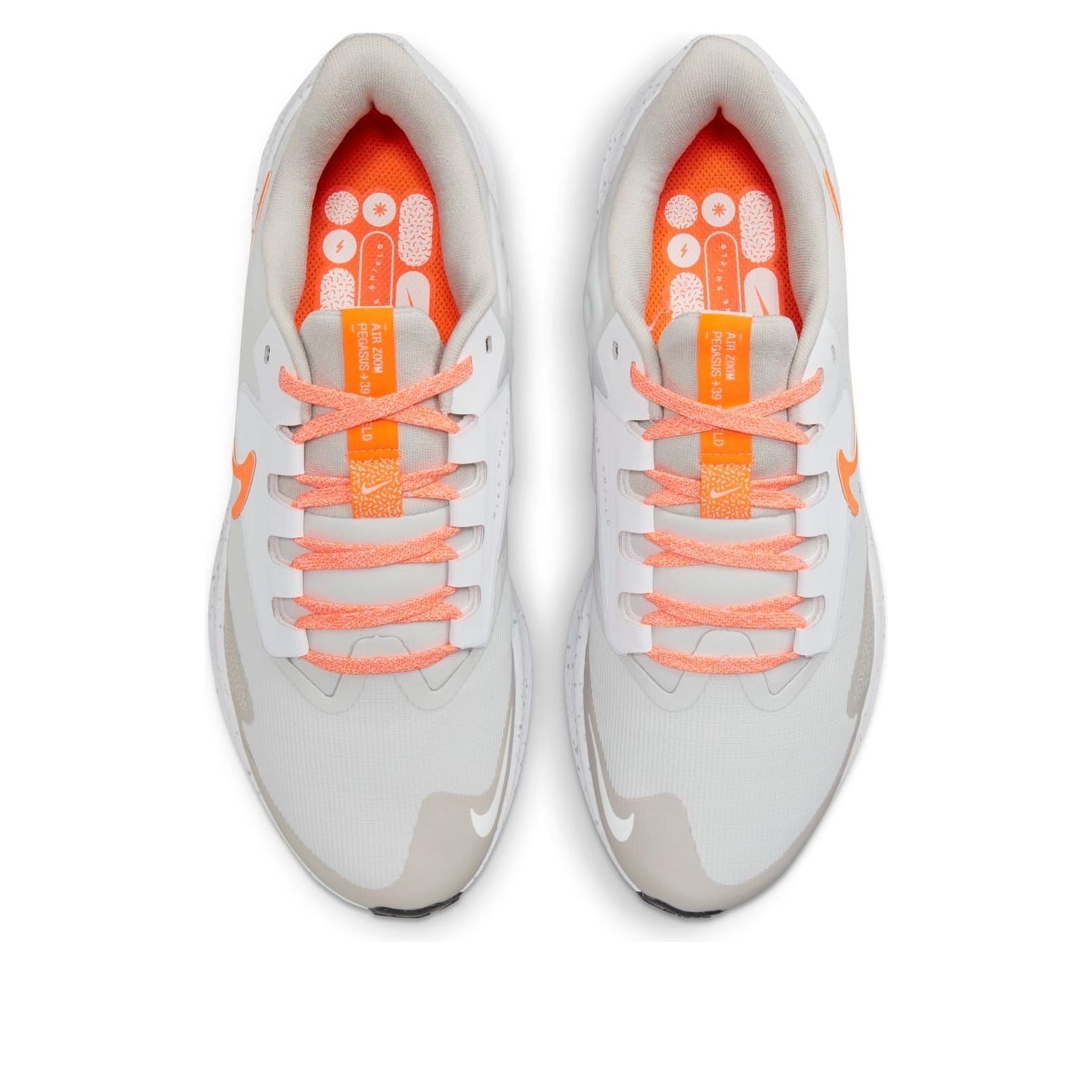 (WMNS) Nike Air Zoom Pegasus 39 Shield 'Light Grey Orange' DO7626-004