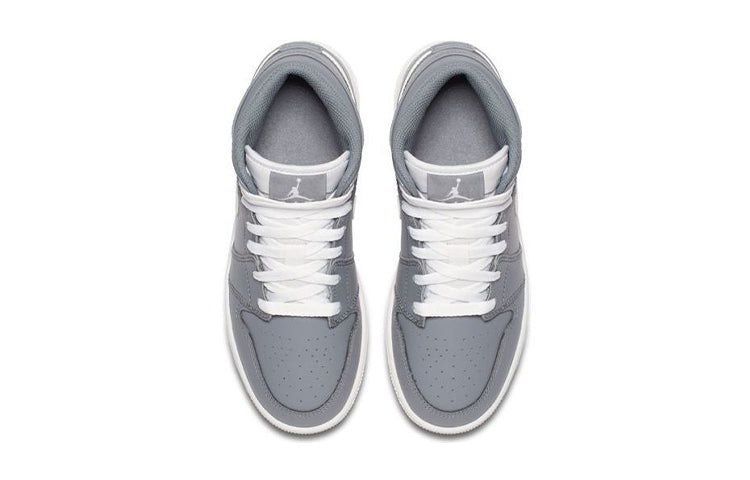 (GS) Air Jordan 1 Mid 'Cool Grey' 554725-036