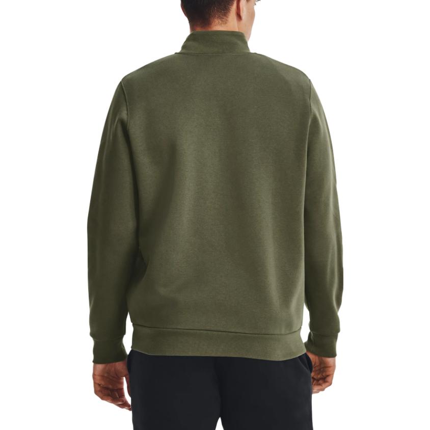 Under Armour Essential Fleece Track Jacket 'Olive Green' 1381035-390