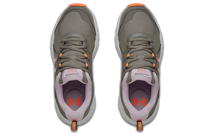 (WMNS) Under Armour Charged Toccoa 2 Grey/Orange 3021971-100
