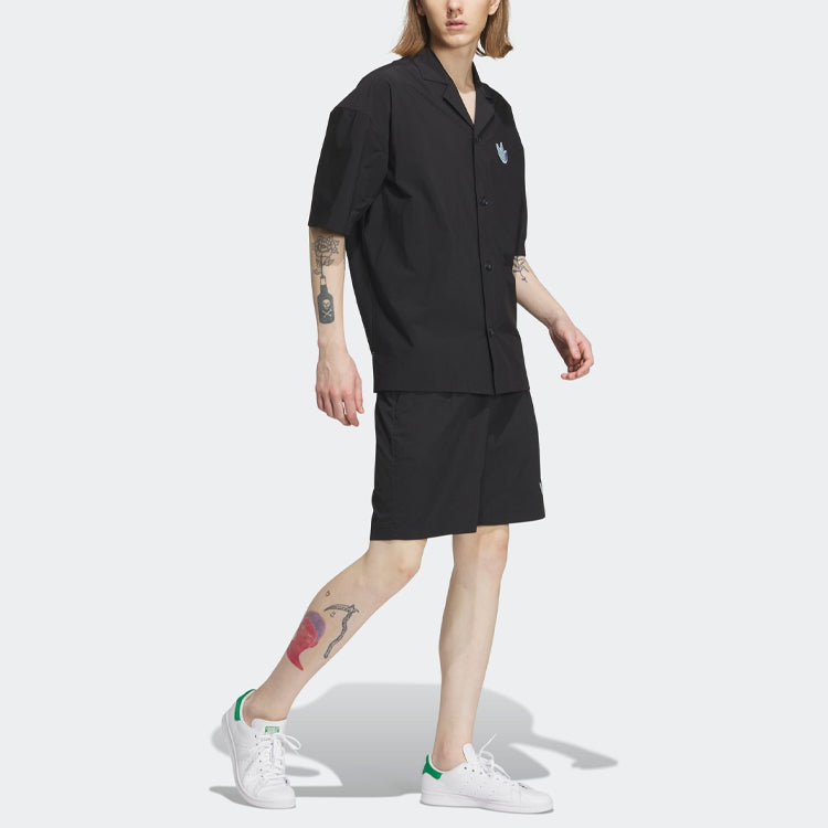 adidas Originals Short Sleeve Shirts 'Black' IK8626