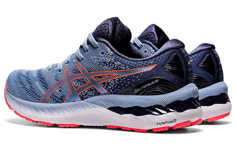 (WMNS) ASICS Gel-Nimbus 23 Wide 'Mist Blazing Coral' 1012A884-412