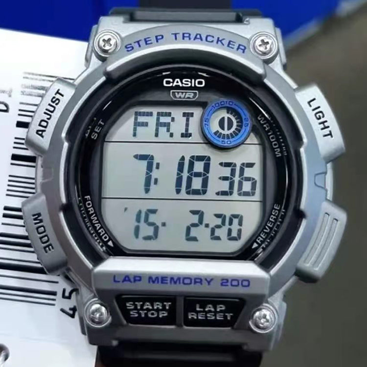 CASIO G-Shock Digital 'Black Silver' WS-2100H-1A2V
