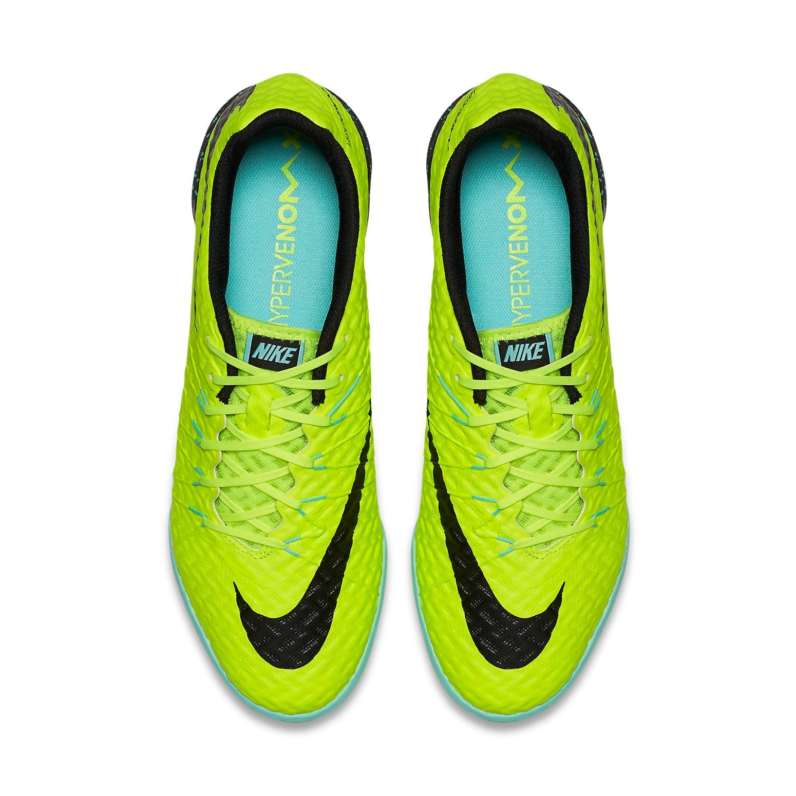 Nike HyperVenomX Finale TF 'Fluorescent Green Black Blue' 749888-700