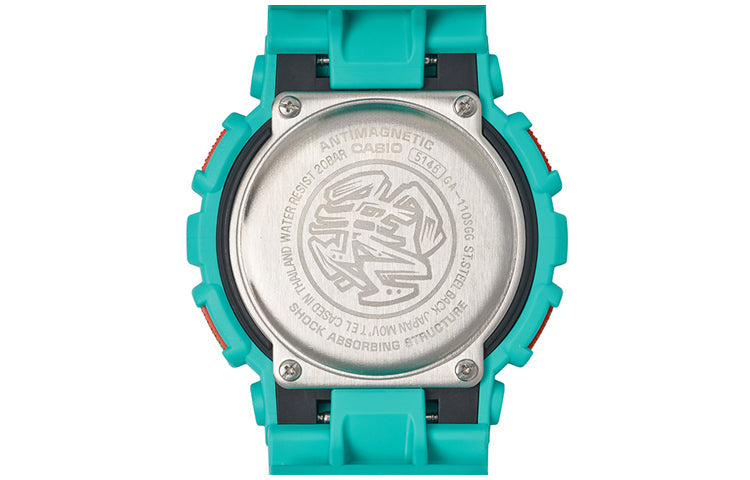 CASIO G-Shock Analog-Digital 'Green Blue' GA-110SGG-3A